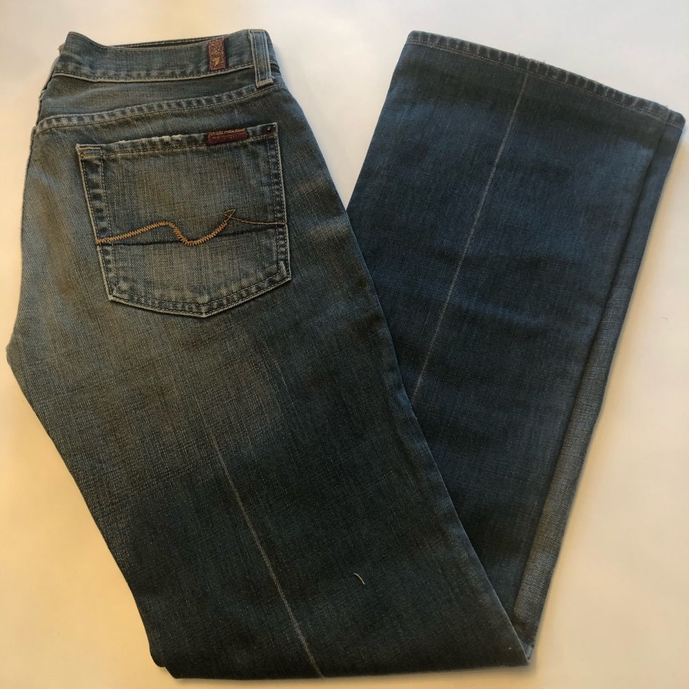 7 For All Mankind Bootcut Denim Jeans